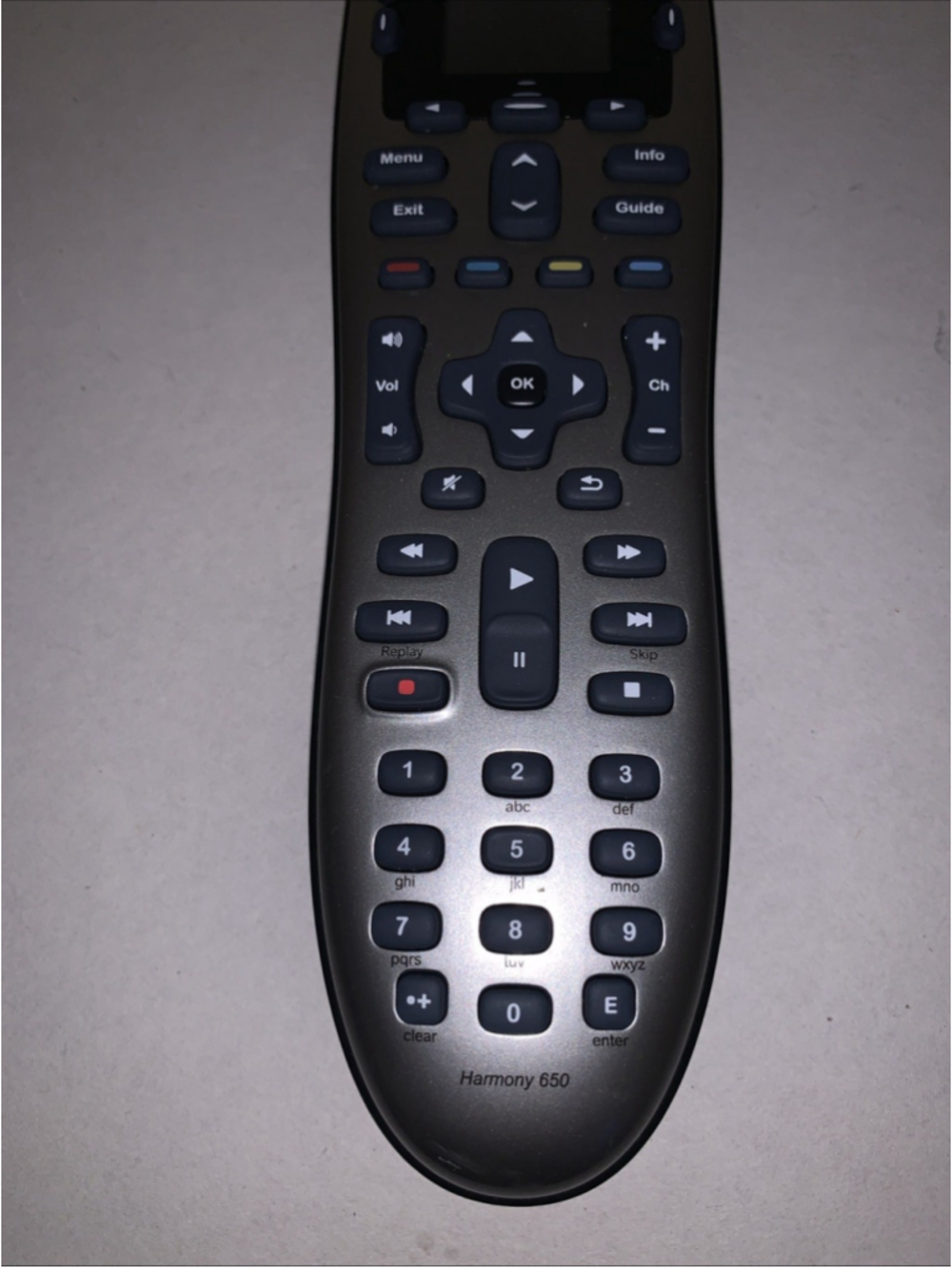 Logitech Harmony 650 Universal Infrared Remote Control Tested Pre-Owned OEM - Picture 4 of 14